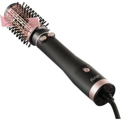 Spazzola ad aria calda rotante automatica [Trattamento alla cheratina e olio di mandorle] Keratin Protect (1000W, ceramica, temperatura variabile, 2 spazzole rotonde da 30 e 50 mm) (1/4)