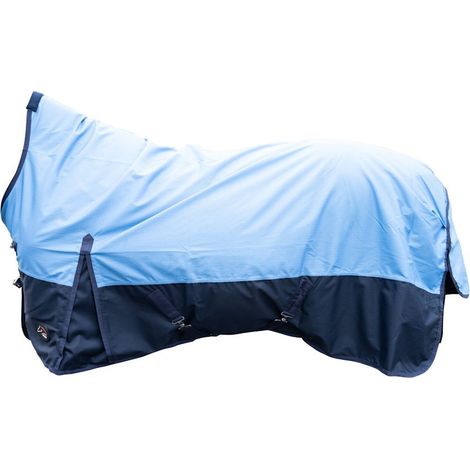 165 cm, verde oliva e marrone: Coperta da paddock per cavalli modello Norwich 600D con fodera in pile (1/4)