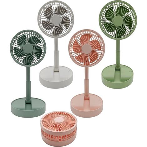 HIGH-TECH MINI VENTILATORE WIRELESS PIEGHEVOLE IN COLORE ASSORTITO
