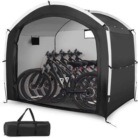 COSTWAY Bike Storage Shed Tent Portable Bicycle Cover Shelter 220 x 150 x 190 cm (1/5)