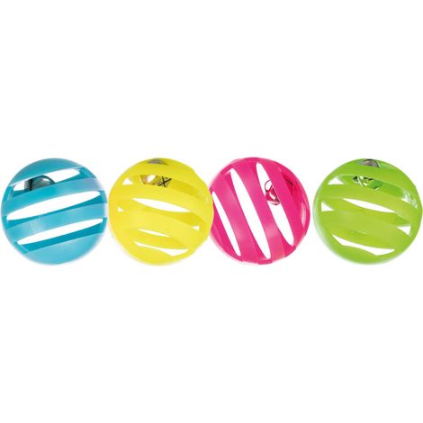 4 balles de jeu ø 4 cm pour chat - Trixie (1/5)