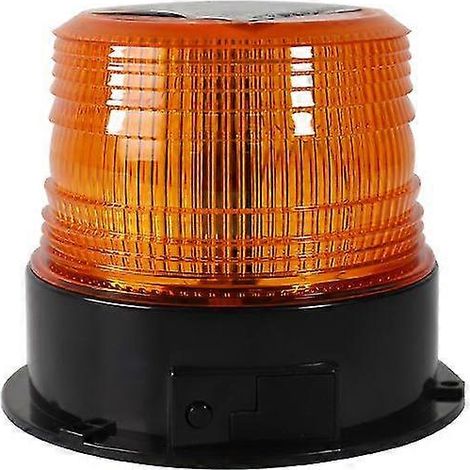 Gyrophare à LED ambre, feu stroboscopique d'urgence 12 V pour camions et véhicules (1/5)