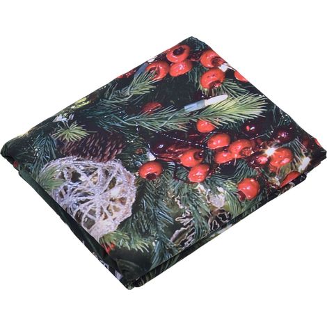 Weihnachtsteppich, Wanddekoration mit weihnachtlichem Hintergrundmotiv, 200 x 150 cm (1/5)