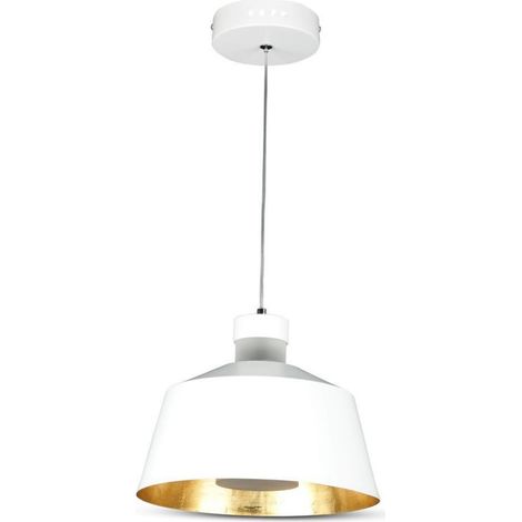 Lámpara de araña LED V-TAC de 7 W con forma de copa de metal, color blanco cálido (1/5)