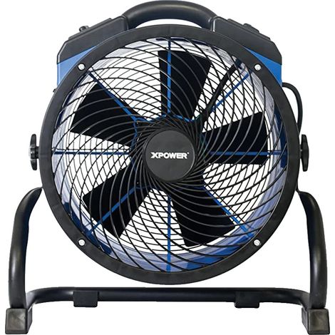 Ventilateur industriel, 4 vitesses réglables, tête pivotante pour la circulation de l'air, FC-300, UE (1/2)