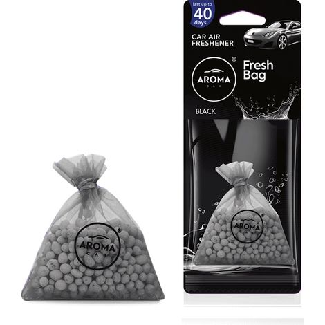 Sacchetto profumatore per ambienti Aroma Fresh nero - NUOVO - Ceramica
