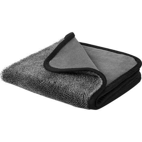 Serviette De Bain - Microfibre 40 X 60 Cm - Pour Salle De Bains Et Cabine De Douche - Lot De 3 (1/5)