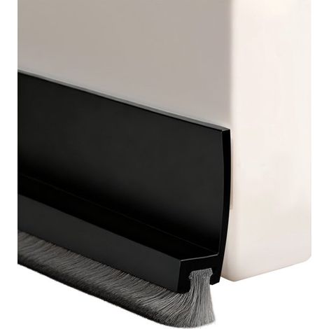 Guarnizione per porta,lunghezza 1 m,larghezza 30 mm,lunghezza spazzola 10 mm,Striscia antivento,Striscia silenziosa per giunzione porta (1/5)