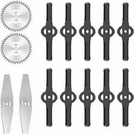 Déstockage Accessoires pour tondeuses à gazon Lames de désherbeur électrique Lames de scie Manche télescopique léger pour la coupe du gazon, l'entretien de l'allée et du jardin,LAOA (1/4)