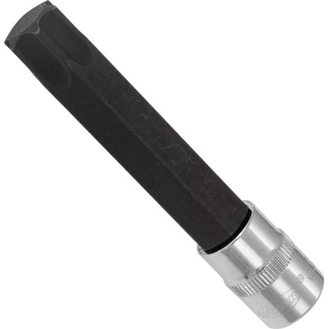 VIGOR Schraubendrehereinsatz, 3/8 (10 mm) Vierkant hohl, Innen TORX Profil, SW T70, Art.Nr. V6093 (1/2)