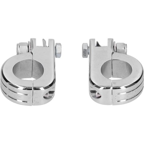 Deux clips de fixation pour repose-pieds de capot moteur, accessoires de conduite en alliage d'aluminium, compatibles avec Honda. (1/5)