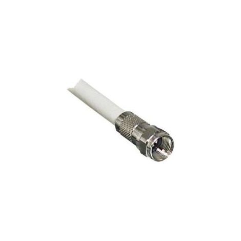 Coppia di connettori tipo f per cavi tv satellitari d. ester. 7mm