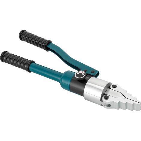 HAUTOUR Écarteur de bride hydraulique en acier allié avec soupape de décharge de pression rotative, 8T, séparateur hydraulique, outil d'écartement hydraulique manuel portable, bleu (1/5)