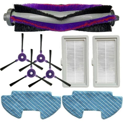 Brosse principale filtre vadrouille chiffon brosse latérale de remplacement pour aspirateur Samsung Powerbot-E VR05R5050WK (1/5)