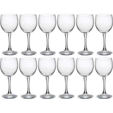 Bormioli Rocco calice vino Odelia vetro temperato set 12 pezzi 21,5
