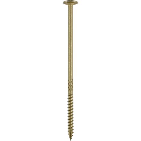 TIMco 8.0 x 250mm In-Dex Wafer Head Green Timber Framing Screws Qty 50 (1/2)