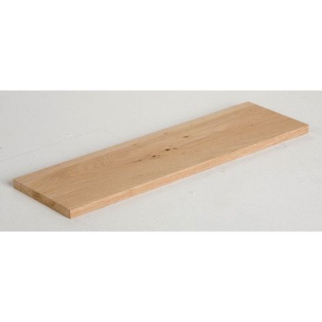 Wandregal aus Eiche, L.60 x T.18 cm, Dicke 18 mm Sans marque