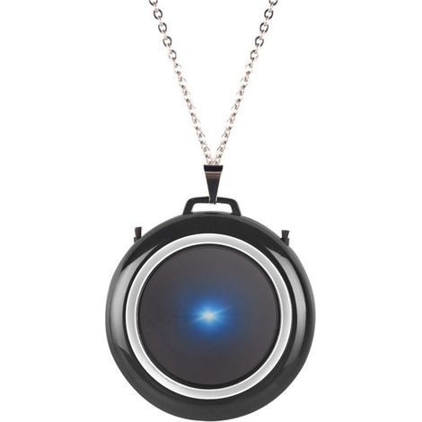 Purificateur d'air portable à collier, circulation d'air frais, purification, rechargeable par USB, sans danger pour les femmes enceintes et les bébés. (1/5)