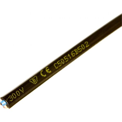 Cavo con guaina H03VV-F (OMY) 3x0,75 giallo nero /100m/