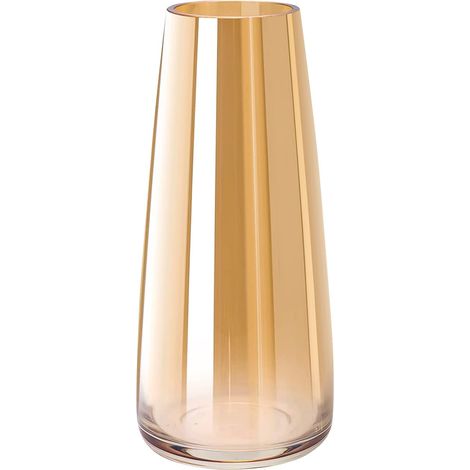 Bleifreie Glasvase, Pampasgrasvase, 22 cm Vase im minimalistischen Stil (1/4)