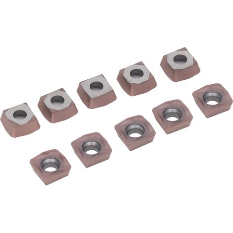Porte-fraises en carbure indexable CNC 10 pièces, revêtues de carbure, pour tour à métaux, outil de coupe SOMT140520ER-GM (1/5)
