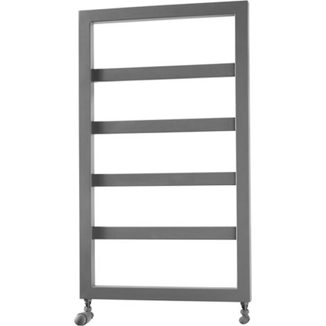 Heatwave Dune Black Designer Towel Rail 900mm (H) x 530mm (W) (1/2)