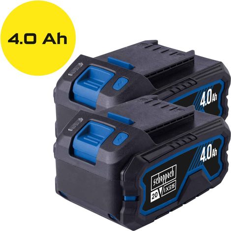 Kit 2 baterías 20V Litio 4.0Ah compatibles ixes sbp4.0x2 (1/3)
