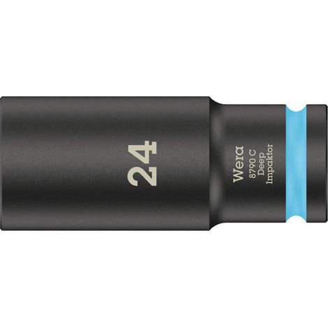 Wera 8790 C Impaktor Deep 05004839001 Innen-Sechskant Steckschlüsseleinsatz 24 mm 1/2" (12.5 mm (1/5)