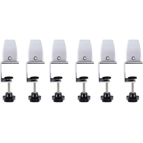 Clips pour séparateurs de bureau, clips pour écrans de confidentialité, supports, clips pour cloisons, clips pour séparations de bureau - (1/5)