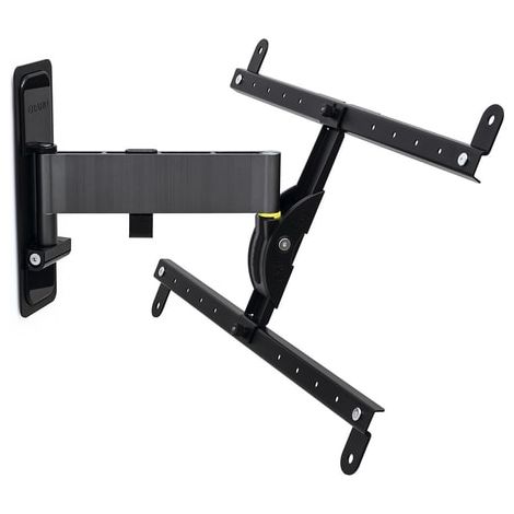 48260-ERARD Support mural aluminium inclinable de +/- 25° et orientable de +/- 140°. Déport 325 mm pour écran de 40'' à 85'' (1/5)