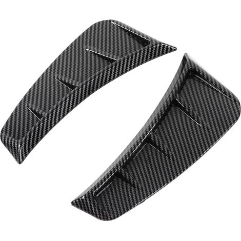 Paire de pare-chocs avant avec prises d'air extérieures, garniture universelle style carbone (1/5)