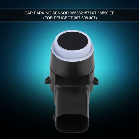Capteur d'aide au stationnement PDC 9663821577 compatible avec Peugeot 307, 308, 407 et Citroën C4, C5, C6 (1/5)