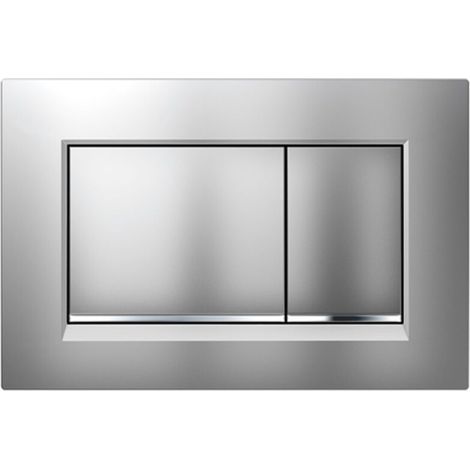 Applies to Geberit Sigma30 double flush plate, matt chrome (115.883.JQ.1) (1/2)