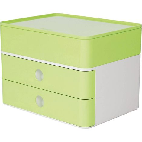 HAN Schubladenbox SMART-BOX PLUS ALLISON 2 Schubladen 1100-80 grün (1/3)