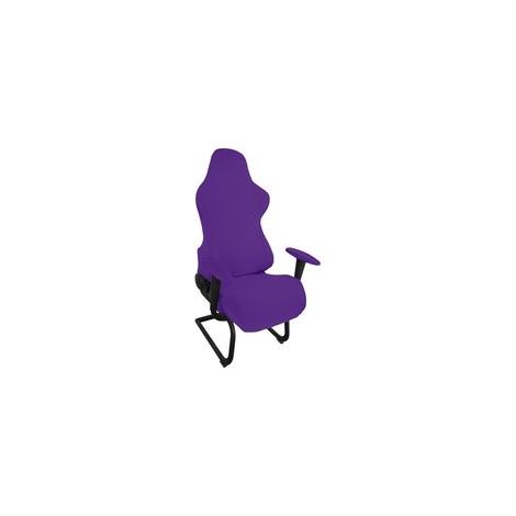 Coprisedia ergonomici ed elastici, estensibili, per computer desktop, sedia da gaming e sedia da ufficio (viola scuro)