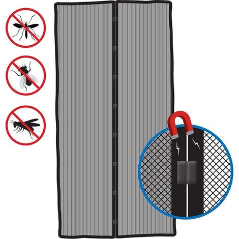 Grillage de porte avec fermeture magnetique (1/4)