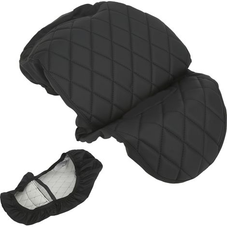 Housse de selle de moto avec coussin d'absorption des chocs, en cuir artificiel, de remplacement pour PCX125/150 2016-2019 (1/5)