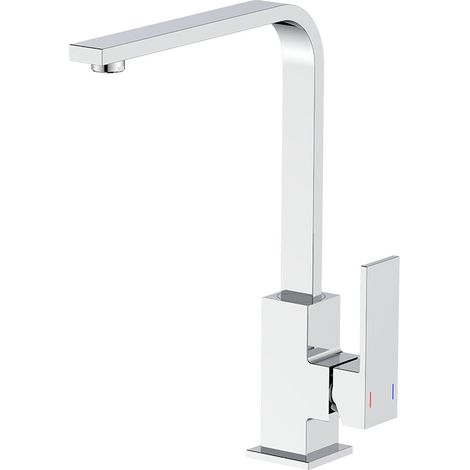 Miscelatore lavello bocca alta girevole cromato - Serie Elite