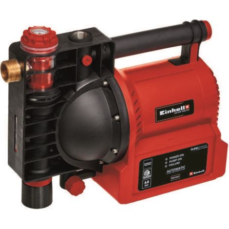 Einhell GE-AW 1042 FS Bomba de riego roja y negra (1/4)
