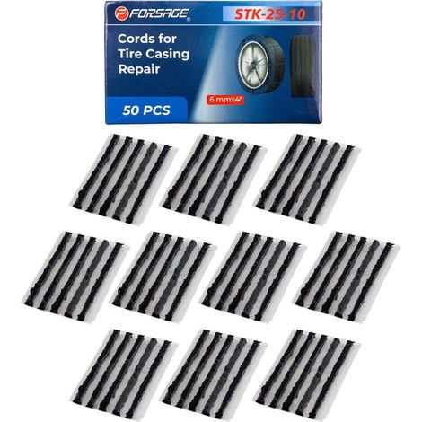 Reifenreparaturset, 50 Stück, 6 mm (1/2)