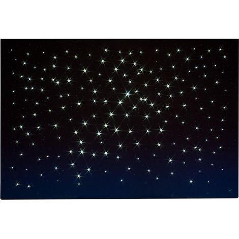 Cielo Stellato Luminoso Pannello 60x40 con Fibra Ottica LED Touch 10757 (1/5)