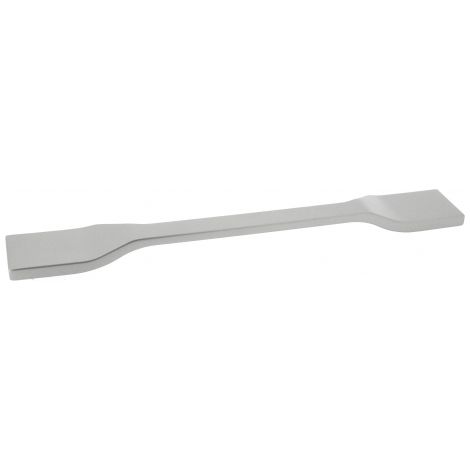 Poignée de porte et tiroir de meuble en zamak finition alu mat entraxe 192mm, ARNO