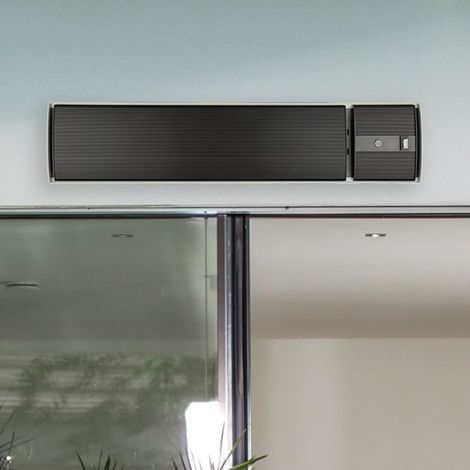 Chauffage de terrasse électrique Hermes - noir (1/5)