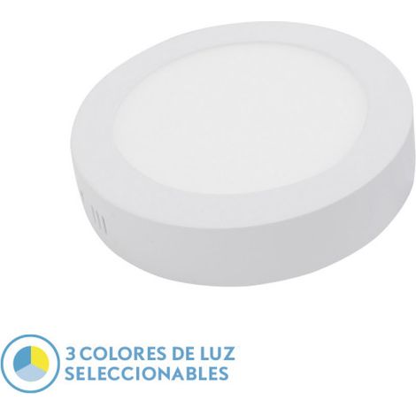 Spot Encastrable De Surface Diorite 18w 3000k-4000k-6500k Blanc 1620lm 3.5x22x22 Cm (1/2)