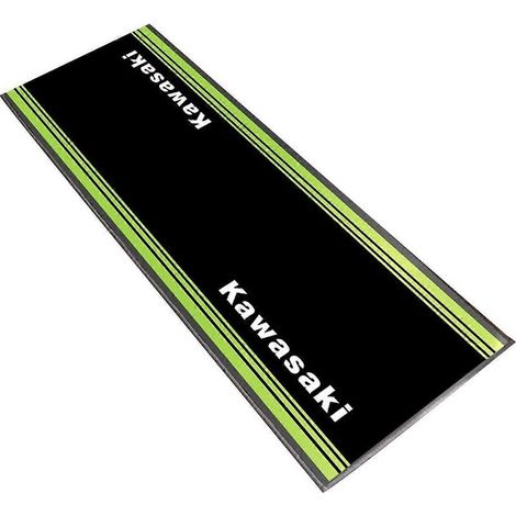 Tapis de sécurité antidérapant 60 x 200 cm – Pour motos de course Honda, Kawasaki, Yamaha, BMW, Suzuki – Décoration intérieure