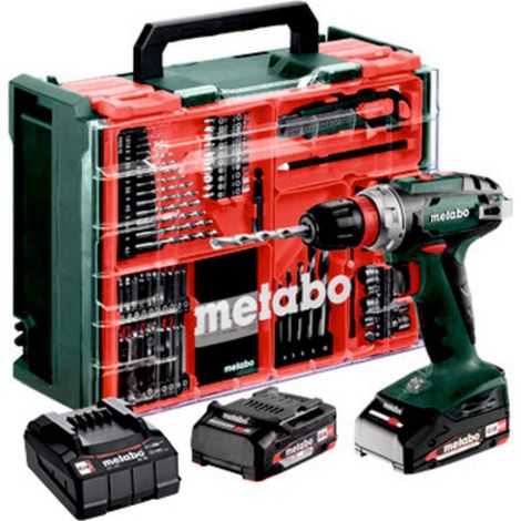 Perceuse-visseuse sans fil Metabo BS 18 Quick Set 602217710 18 V 2 Ah Li-Ion brushless, + 2 batteries, + mallette, + ch (1/4)