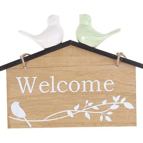Nouveau panneau de porte de bienvenue (1 pièce) (1/3)