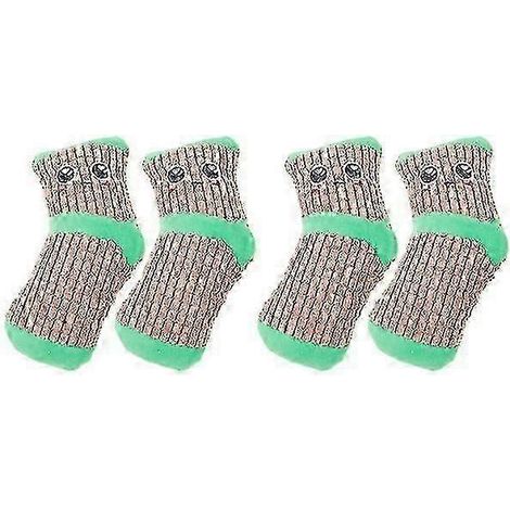paires de chaussettes couineuses pour chien, jouet de confort pour animaux de compagnie, taille unique (1/5)