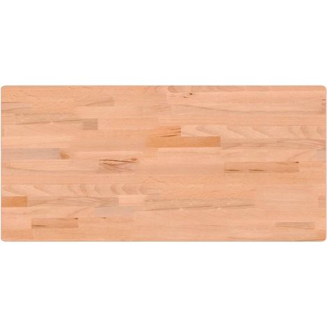 Maison Exclusive - Schreibtischplatte 115x55x2,5 cm Massivholz Ki (1/5)