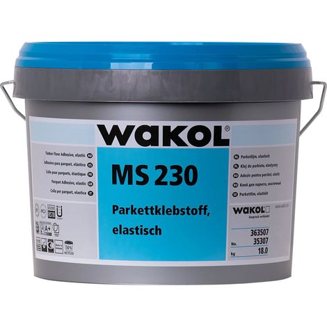 Adhesivo parquet elástico 18kg, Pegamento parquet elástico, Adhesivo MS para parquet (1/5)